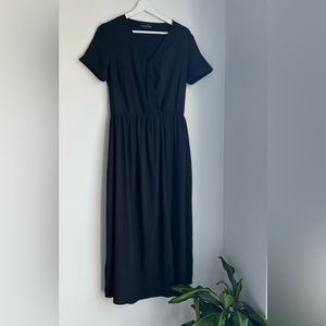 Long black dress, size L